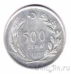 Турция 500 лир 1980 FAO