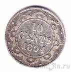 Ньюфаундленд 10 центов 1894