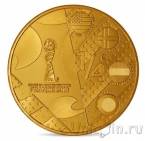 Франция набор 4 монеты 1/4 евро 2019 Чемпионат мира по футболу среди женщин