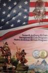 Капсульный альбом для монет США для монет Сьюзан Энтони и Сакагавея