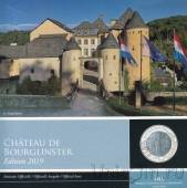 Люксембург 5 евро 2019 Замок Бурглинстер