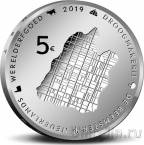Нидерланды 5 евро 2019 Бемстер