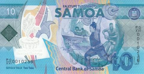 Самоа 10 тала 2019 Тихоокеанские игры