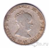 Испания 4 реала 1849
