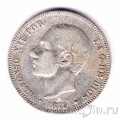 Испания 2 песеты 1879