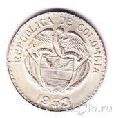 Колумбия 20 сентаво 1953