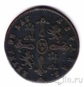 Испания 8 мараведи 1842