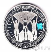 Великобритания 5 фунтов 2012 Обратный отсчет (серебро)