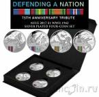 Ниуэ набор 1 доллар 2017 Защищая нацию. 1942 год