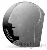 Латвия 5 евро 2019 Художник Никлав Струнке