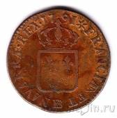 Франция 1 соль 1791 (ВВ)