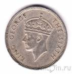 Маврикий 1/2 рупии 1951
