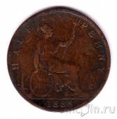 Великобритания 1/2 пенни 1888