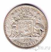 Австралия 1 флорин 1959