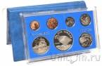Новая Зеландия набор 7 монет 1982 (proof, в пластиковой коробке)