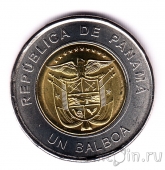 Панама 1 бальбоа 2017 100 лет Организации Красного Креста