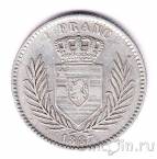 Бельгийское Конго 1 франк 1887