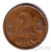 Дания 2 оре 1923