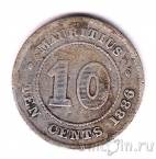 Маврикий 10 центов 1886