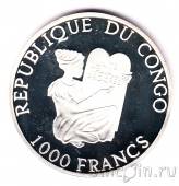 Конго 1000 франков 1997 Чемпионат мира по футболу
