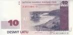 Латвия 10 лат 2000