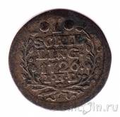 Гамбург 1 шиллинг 1726