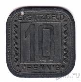 Германия (Людвигсхафен-ам-Райн) 10 пфеннигов 1918