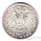 Бавария 2 марки 1914