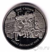 Гибралтар 1 крона 2010 Британия во время войны (3)