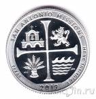 США 25 центов 2019 San Antonio Missions (S, серебро)