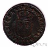 Франция 1 соль 1784
