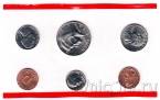 США набор 5 монет 1998 (D) + жетон
