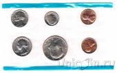 США набор 5 монет 1972 (P) + 1 цент (S)