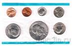 США набор 6 монет 1974 (P) + 1 цент (S)