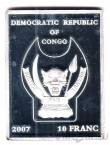 Конго 10 франков 2007 Воскресенье после полудня на острове Гранд-Жатт