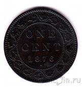 Канада 1 цент 1876