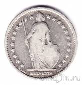 Швейцария 1 франк 1877