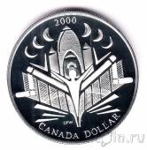 Канада 1 доллар 2000 Миллениум