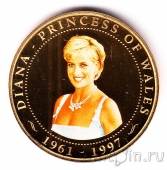 Острова Кука 1 доллар 2007 Принцесса Диана (12)