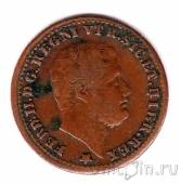 Неаполитанское Королевство 1/2 торнези 1854
