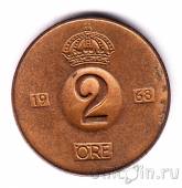 Швеция 2 оре 1968