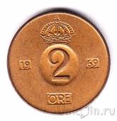 Швеция 2 оре 1969