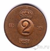 Швеция 2 оре 1964