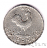 Малави 6 пенсов 1964