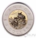 Канада 2 доллара 2013 Медвежата