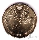 Австралия 1 доллар 2019 Алфавит, буква