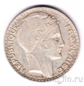Франция 20 франков 1938
