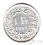 Швейцария 1 франк 1964