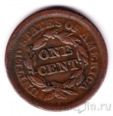 США 1 цент 1852