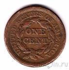 США 1 цент 1854
